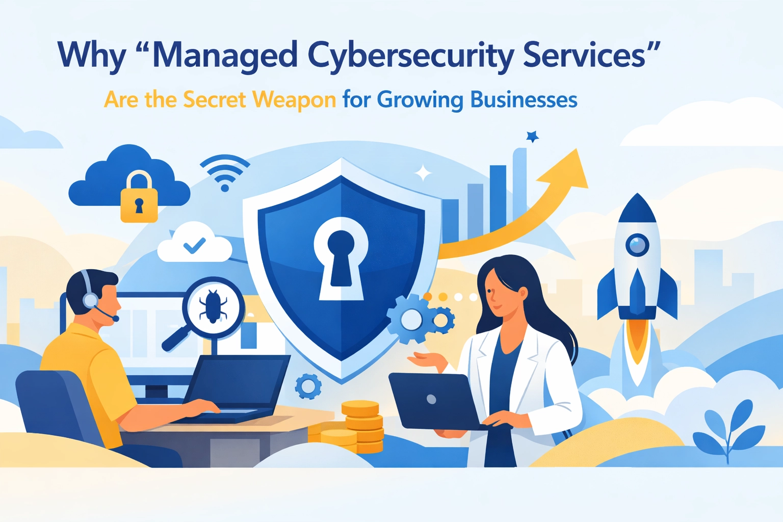 [HERO] Why "Managed Cybersecurity Services" Are the Secret Weapon for Growing Businesses