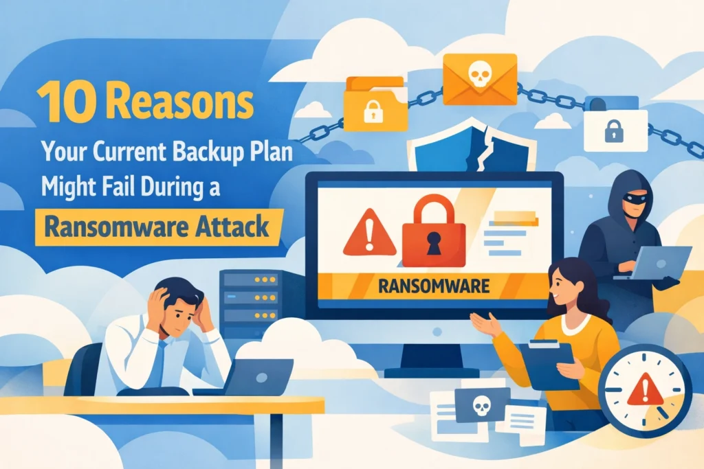 10 Reasons Your Current Backup Plan Might Fail During a Ransomware Attack