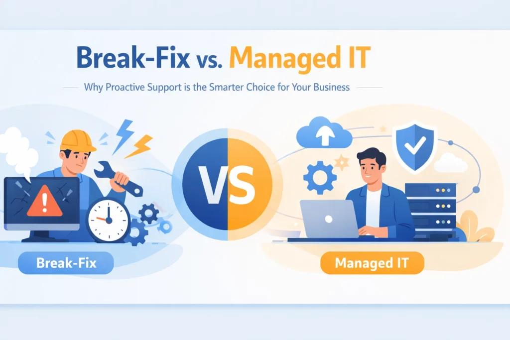 Break-Fix vs. Managed IT: Why Proactive Support is the Smarter Choice for Your Business