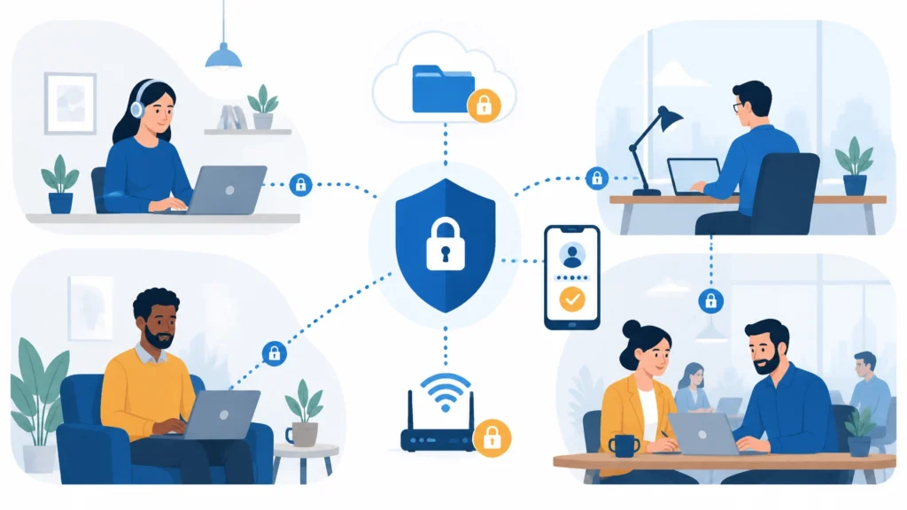 Remote Work, Real Risks: 5 Ways to Secure Your Team Without Killing Productivity